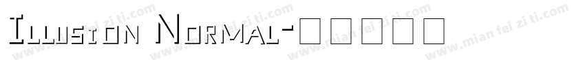 Illusion Normal字体转换